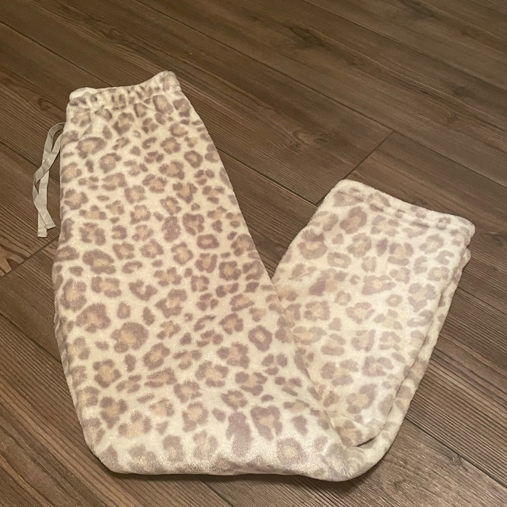 Cheetah print pants